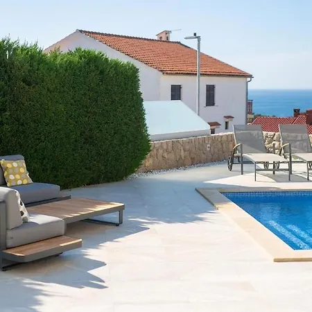 Luxury With A Swimming Pool Krk - 23992 * Krk Town